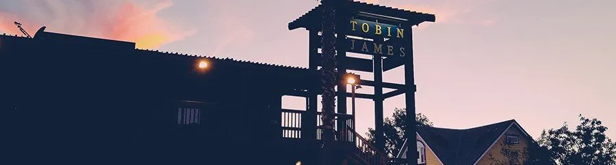 Tobin James Cellars at sunset