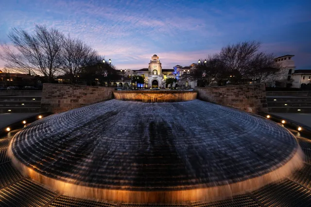 Fountain in Old Town Temecula California
