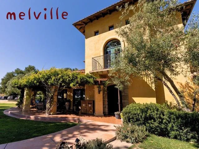 Beautiful Entrance to Melville Winery