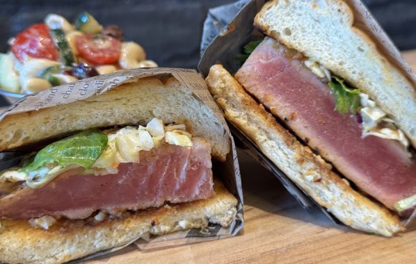 Grilled Ahi Sandwich