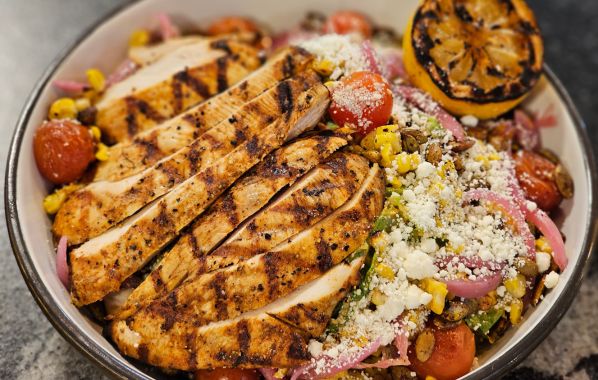 Chicken Elote Salad